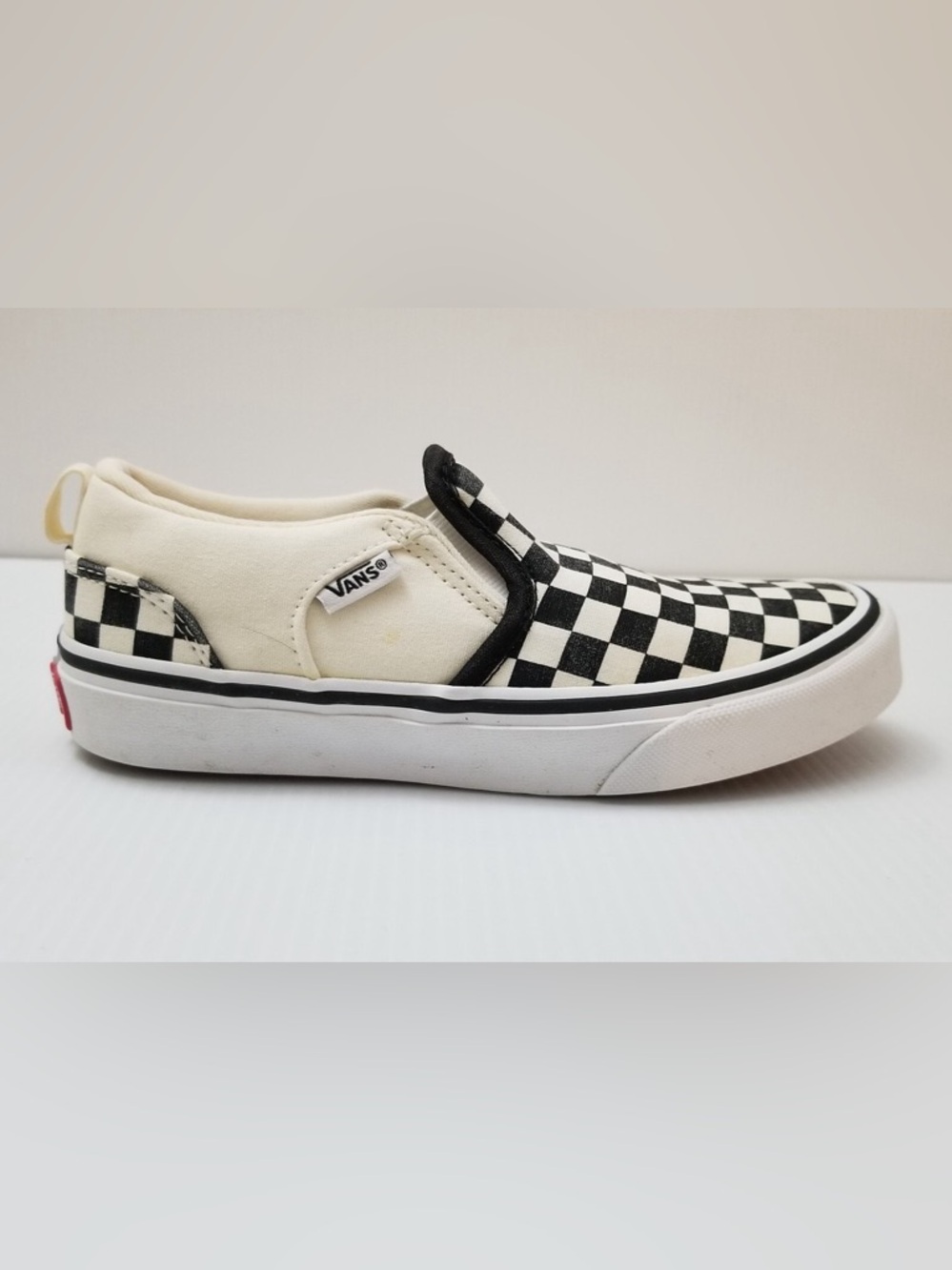 Vans Classic Slip-On V Toddler Sneakers Size 11 Checkerboard Skate Style
